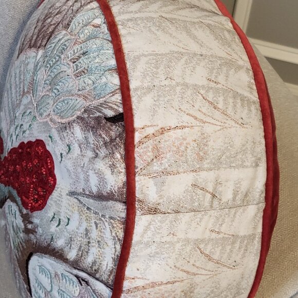 John Derian Beaded Turkey Pillow Round 16” x Target - Picture 9 of 13